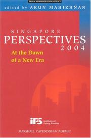 Cover of: Singapore Perspectives 2004 by Arun Mahizhnan