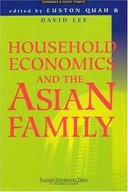 Cover of: Household economics and the Asian family