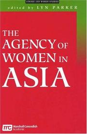 Cover of: The agency of women in Asia