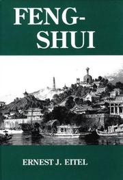 Cover of: Feng Shui by Ernest J. Eitel, Ernest J. Eitel