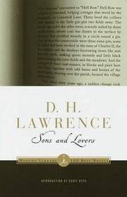 Cover of: Sons and lovers by David Herbert Lawrence