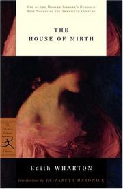 Cover of: The House of Mirth (Modern Library Classics) by Edith Wharton