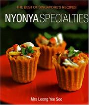 Cover of: Nyonya specialties