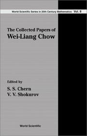 Cover of: The collected papers of Wei-Liang Chow