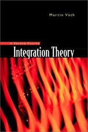 Integration theory by Martin Väth