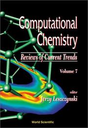 Cover of: Computational Chemistry by Jerzy Leszczynski