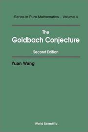 Cover of: Goldbach conjecture