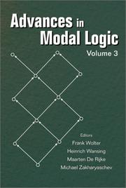 Cover of: Advances in Modal Logic Vol. 3