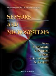 Cover of: Sensors and Microsystems: Proceedings of the 7th Italian Conference Bologna, Italy, 4-6 February 2002