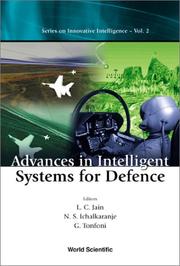 Cover of: Advances in intelligent systems for defence