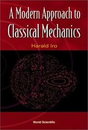 Cover of: A Modern Approach to Classical Mechanics by Harald Iro
