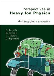 Cover of: Perspectives on Heavy Ion Physics | 