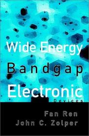 Cover of: Wide energy bandgap electronic devices