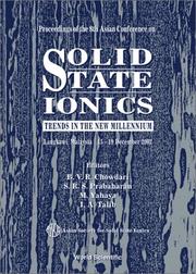 Proceedings of the 8th Asian Conference on Solid State Ionics by Asian Conference on Solid State Ionics (8th 2002 Langkawi, Malaysia)