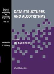 Cover of: Data Structures and Algorithms (Software Engineering and Knowledge Engineering, 13) by Shi-Kuo Chang