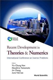 Cover of: Recent Development in Theories & Numerics: International Conference on Inverse Problems, Hong Kong, China, 9-12 January 2002