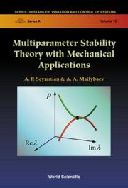 Cover of: Multiparameter Stability Theory With Mechanical Applications (Series on Stability, Vibration and Control of Systems, Series a            Vol. 13)