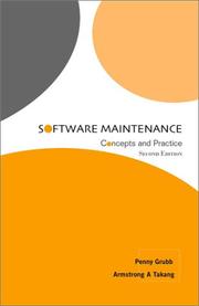 Software maintenance by Penny Grubb, Armstrong A. Takang