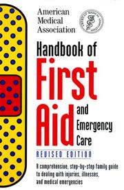 Cover of: Handbook of First Aid and Emergency Care by American Medical Association.