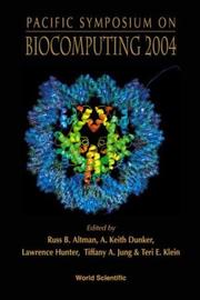Cover of: Pacific Symposium on Biocomputing 2004 by 