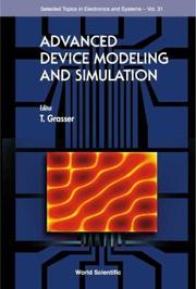 Cover of: Advanced Device Modeling and Simulation (Selected Topics in Electronics and Systems, 31)