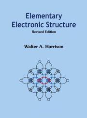 Cover of: Elementary Electronic Structure (Revised Edition)