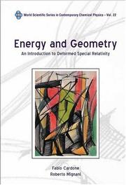 Cover of: Energy and geometry by Fabio Cardone