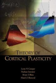 Cover of: Theory of cortical plasticity