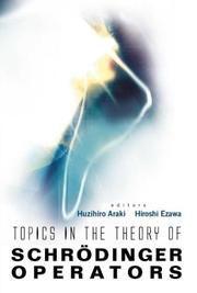 Cover of: Topics in the Theory of Schrodinger Operators