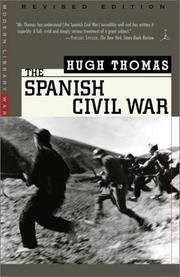 Cover of: The Spanish Civil War by Hugh Thomas