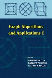 Cover of: Graph Algorithms And Applications 2