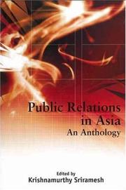 Cover of: Public Relations in Asia by Krishnamurthy Sriramesh