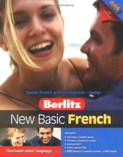 Front cover of Berlitz New Basic French (Berlitz New Basic) by Inc. Berlitz International