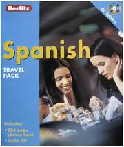 Front cover of Spanish Berlitz Travel Pack (Berlitz CD Pack) by Unknown