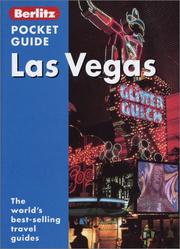 Cover of: Berlitz Pocket Guide Las Vegas (Berlitz Pocket Guides)