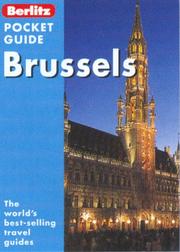 Cover of: Berlitz Brussels (Berlitz Pocket Guides) by Jack Altman, Lindsay Bennett, George McDonald