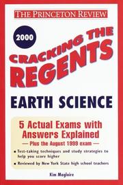 Cover of: Cracking the Regents Earth Science, 2000 Edition