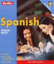 Front cover of Spanish Berlitz Travel Pack by Unknown