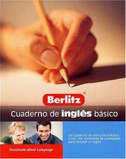 Cover of: Berlitz Cuaderno De Ingles Basico (Berlitz Basic Workbook)