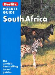 Cover of: Berlitz South Africa Pocket Guide: Berlitz (Berlitz Pocket Guides)