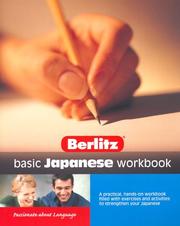 Cover of: Berlitz Basic Japanese | Lynne Strugnell