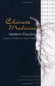 Cover of: Chinese medicine: modern practice