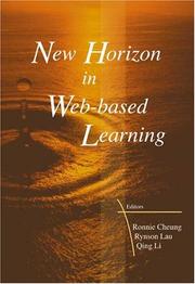 Cover of: New Horizon In Web-based Learning | Rynson Lau