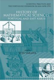 Cover of: History Of Mathematical Sciences by Luis Saraiva, Conference History of Mathematical Scie