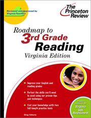 Cover of: The Princeton Review Roadmap to 3rd Grade Reading: Virginia Edition