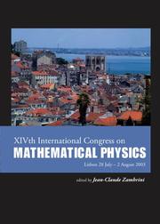 Cover of: XIVth International Congress on Mathematical Physics by Jean-Claude Zambrini