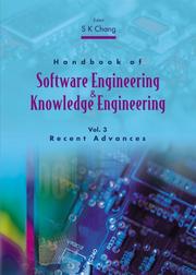 Cover of: Handbook of Software Engineering and Knowledge Engineering: Recent Advances