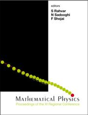 Cover of: Mathematical Physics