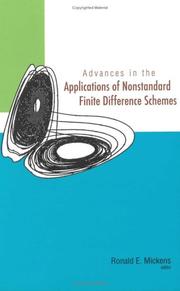 Cover of: Advances in the applications of nonstandard finite diffference schemes