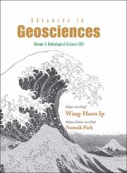 Cover of: Advances in Geosciences